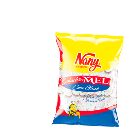 BOLACHAO DE MEL COBERTURA DE GLACE NANY 330GR 