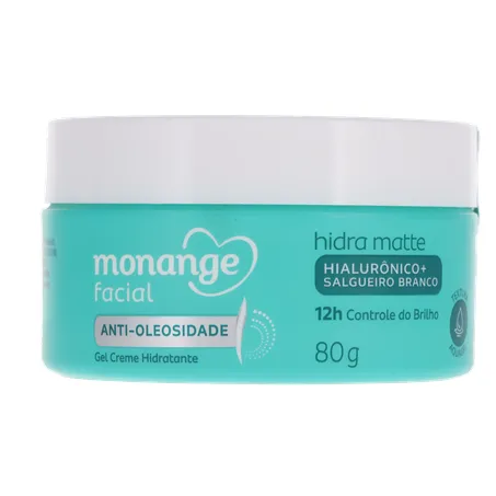 Hidratante Facial Monange Matte 80g 360-2