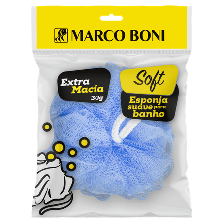 Esponja marco boni banho nylon c/1un