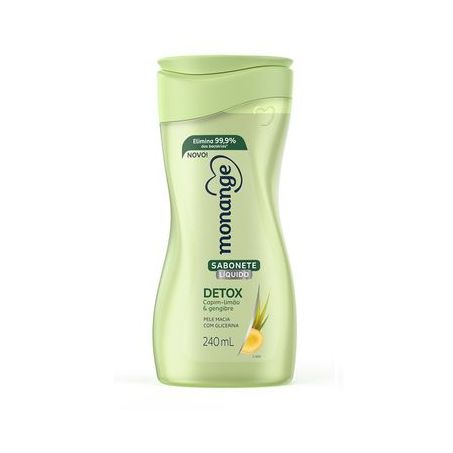 Sabonete liq monange detox 240ml