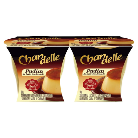 Sobremesa Chandelle Nestlé 100g - Pudim de Leite Condensado