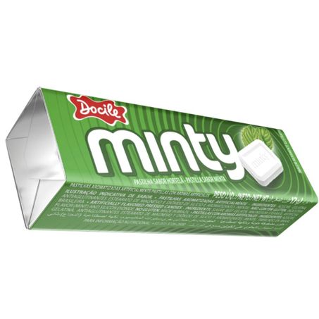 Pastilha docile minty hortela 17g