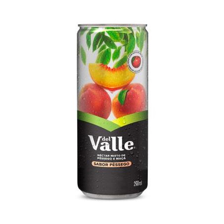 Suco Pronto Del Valle Mais Néctar Pêssego Lata 335ML