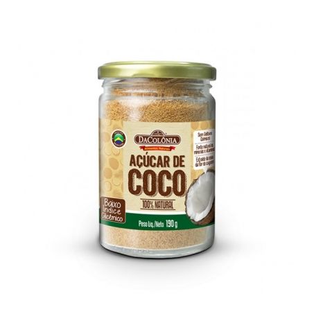 AÇUCAR COCO 190G DACOLONIA