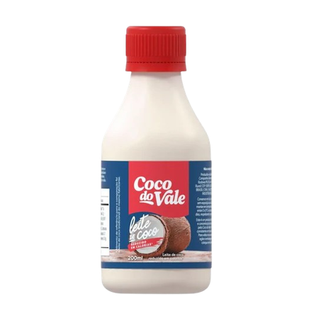 Leite de coco coco do vale red teor 200ml