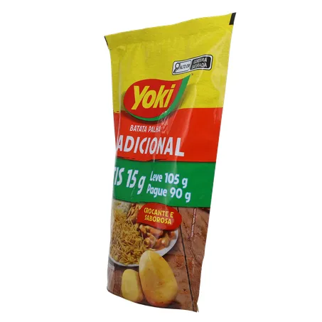 Batata Palha Yoki Tradicional Sachê 105gr 360-5