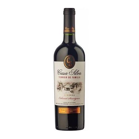 VINHO TERROIR FAMILIA RESERVA DO LINGUES CASA SILVA 750ML CABERNET SAUVIGNON