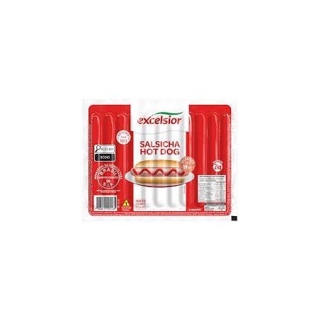 Salsicha Hot Dog 19cm Excelsior 2kg.
