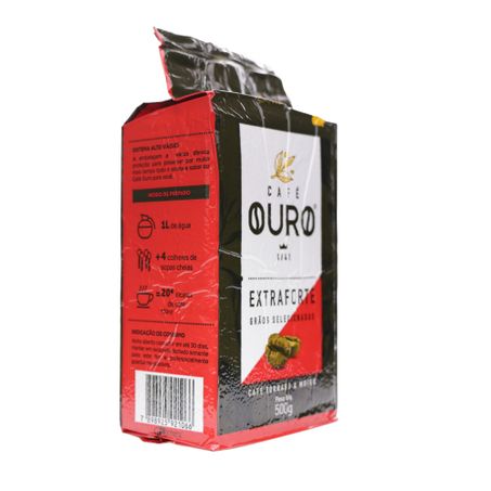 CAFÉ PÓ OURO EXTRA FORTE VÁCUO 500G 360-51