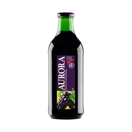 Suco Pronto Aurora Uva Integral Garrafa 1LT