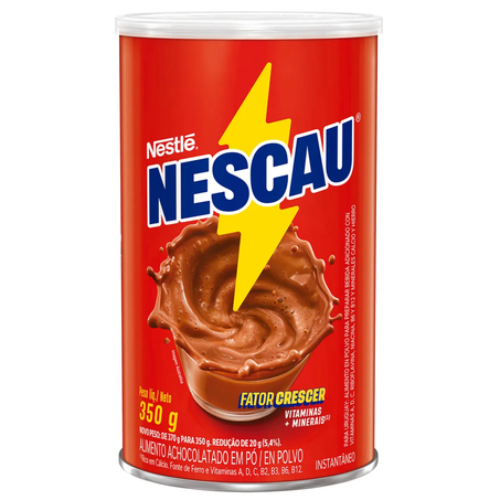 ACHOCOLATADO PÓ NESCAU NESTLÉ LT 350G