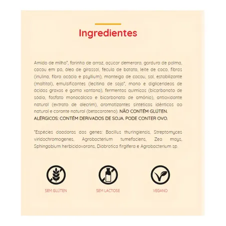 Biscoito Maizena Sabor Leite Vegano 112g 360-2