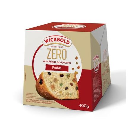 PANETTONE WICKBOLD FRUTAS ZERO ACUCAR 400GR