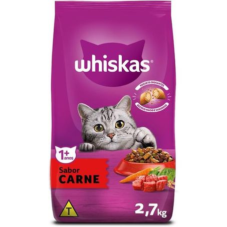 Racao Whiskas 2.7kg Carne