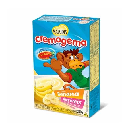 CREMOGEMA MAIZENA BANANA 200 GR                   