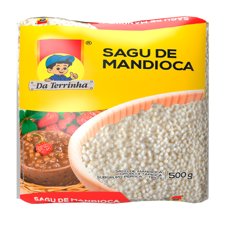 Sagu Mandioca Da Terrinha 400g