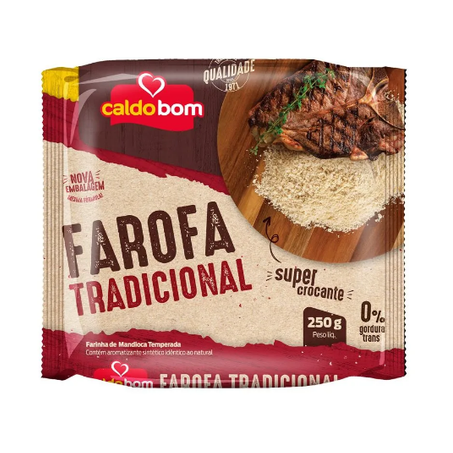 FAROFA CALDO BOM TRADICIONAL 250G