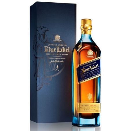 Whisky johnnie walker blue label 21 anos 750ml