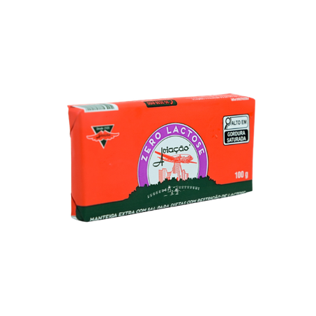Manteiga aviacao 100g c/sal zero lactose