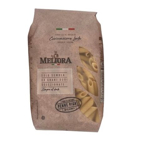 Massa Penne Rigate Meliora Grano Duro 500g