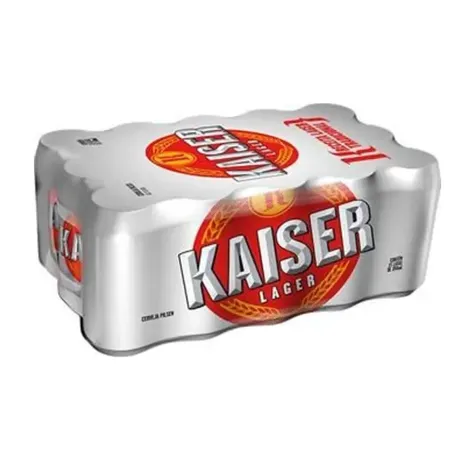 Cerveja kaiser lata 473ml caixa com 12 unidades