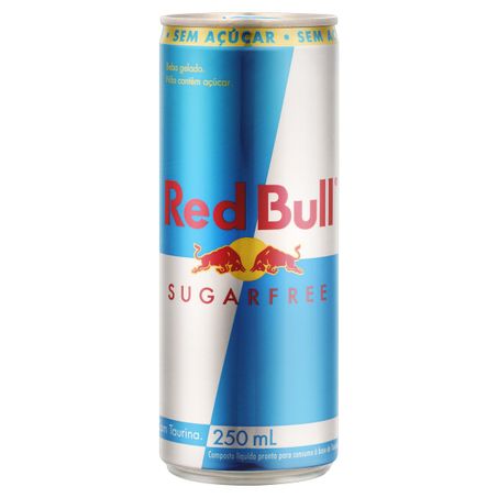 Energético Zero Açúcar Red Bull Lata 250ml