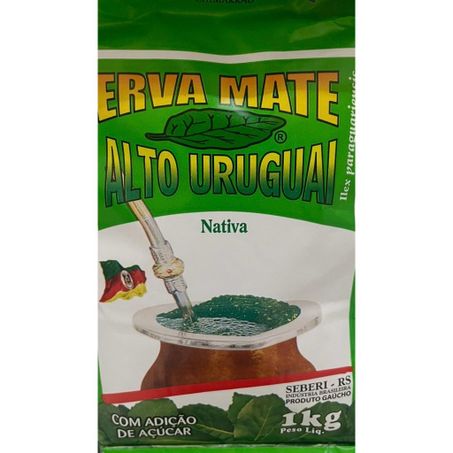 Erva mate alto uruguai suave 1kg