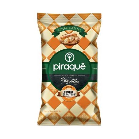BISC.PIRAQUE SALGADO PAO ALHO 90G