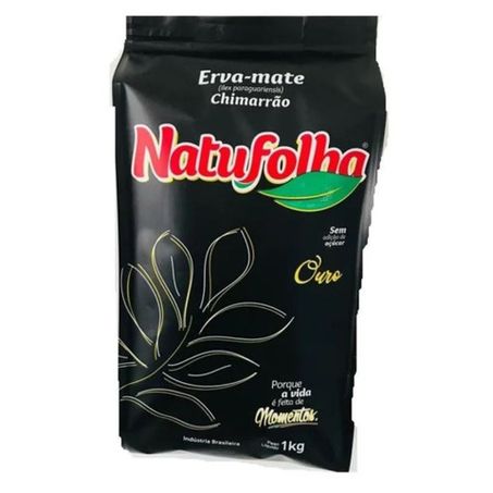 Erva mate natufolha sem açúcar 1kg