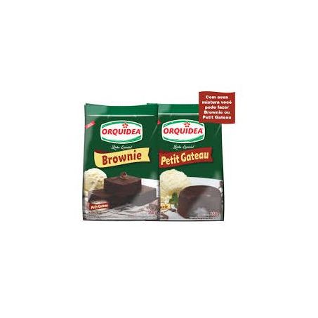 MISTURA BOLO ORQUIDEA PC 350 G BROWNIE