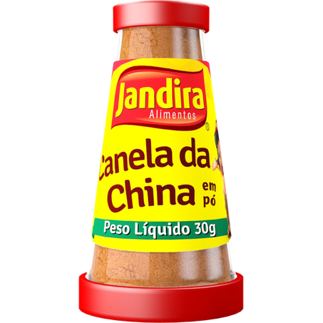 Especiarias jandira canela em pó pote 30g
