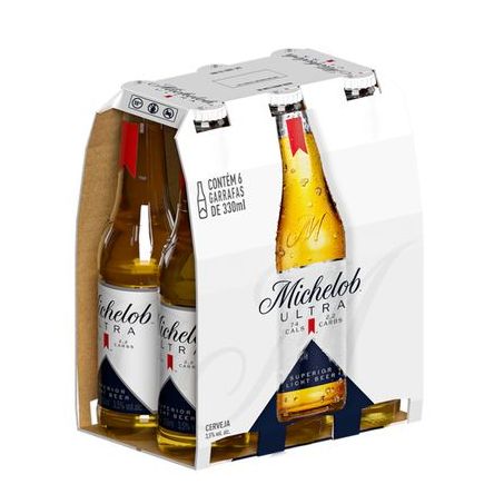 Cerveja michelob ultra s/gluten ln c/6 330ml