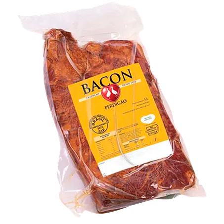 Bacon perdigao defumado kg