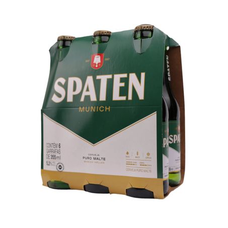 Cerveja Spaten Long Neck 355ml C/6 360-34