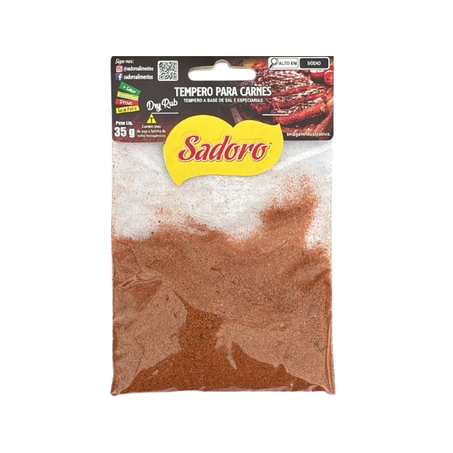 TEMPERO DRY RUB SADORO 35G