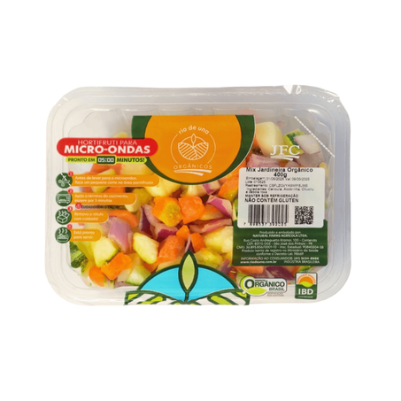 Mix Jardineira Rio De Una Orgânica Bandeja 400g 
 