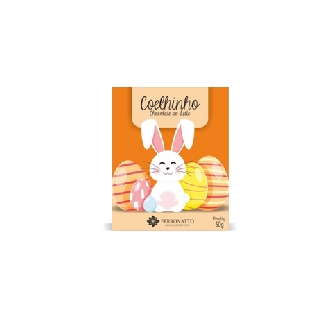 Coelho chocolate leite ferronatto 50gr