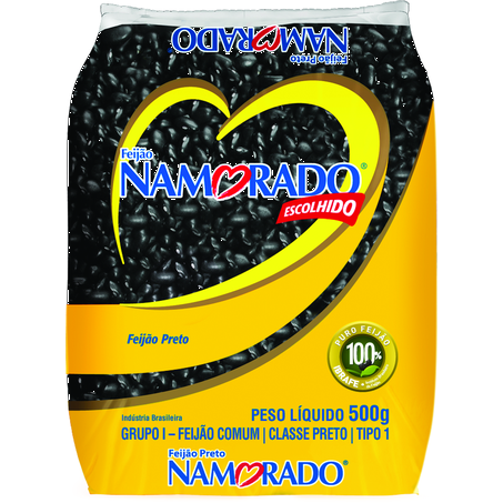 Feijão preto t1 namorado 500g