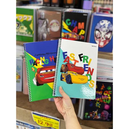 Caderno starschool esp carros 1m 80f 360-1