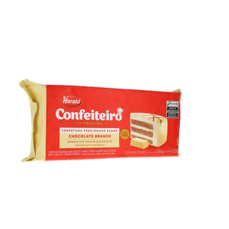 Cobertura harald confeiteiro branco pacote 1.01 kg 360-34