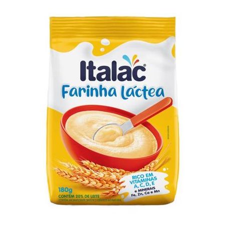 FARINHA LACTEA ITALAC 180G CX 12.0