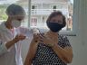 Idosos acima de 80 anos são vacinados em Itapiranga