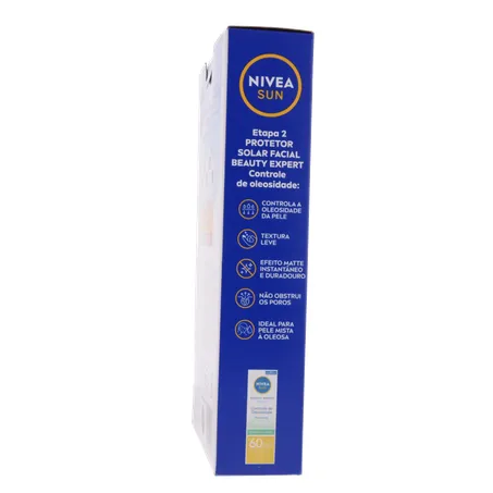 Kit nivea protetor solar fps60 50ml + água micelar 200ml 360-26