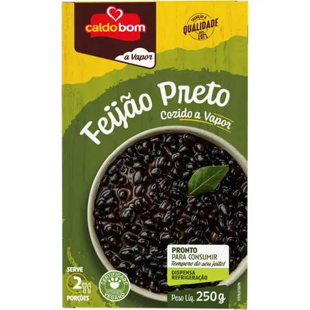 Feijao Caldo Bom 250g Vapor Preto