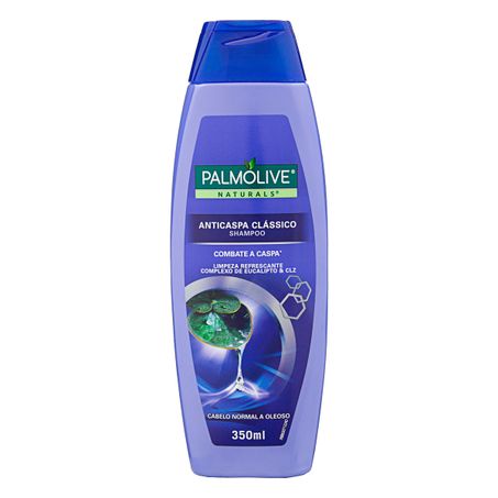 Shampoo anticaspa palmolive naturals clássico