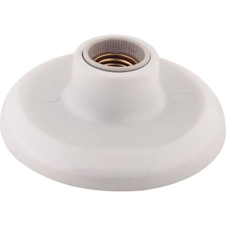 Plafon Soquete Tramontina Porcelana 4a250v