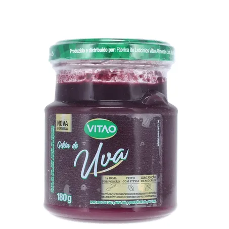 Geleia de Uva Vitao Zero Açúcar 180G 360-1
