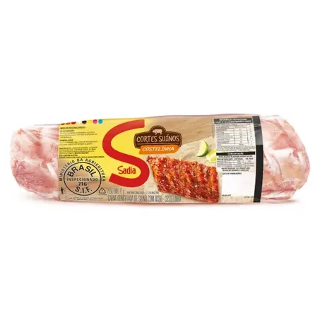 COSTELINHA SUINA C/OSSO SADIA KG +-2KG (097504)