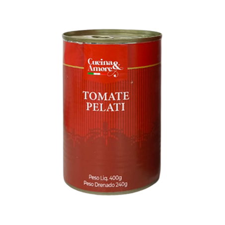 Tomate Pelado Cucina e Amore 400g Inteiros