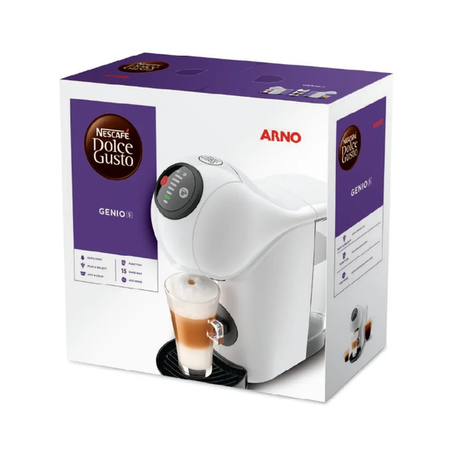 CAFETEIRA ARNO DOLCE GUSTO GENIO S BASIC BRANCA 127V